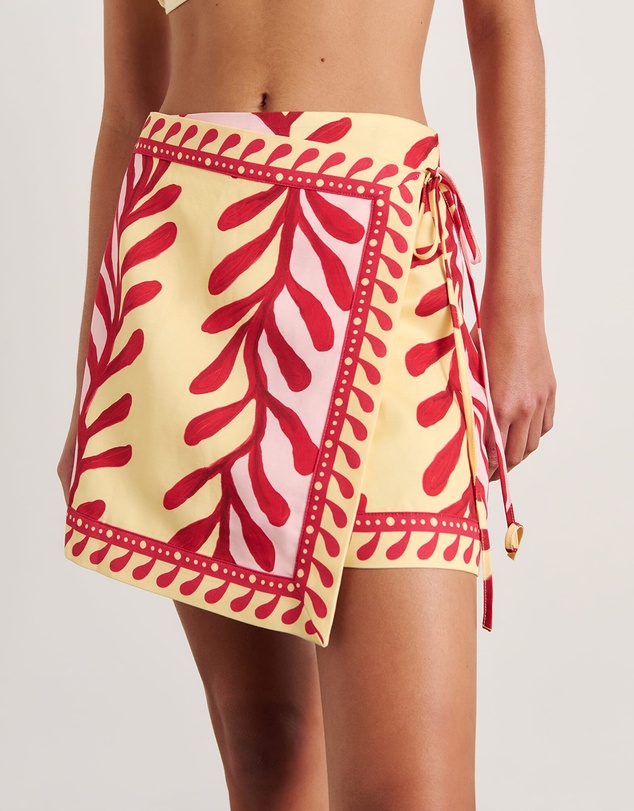 Jag - Rowan Wrap Skirt - ICONIC EXCLUSIVE