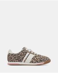 Keds - Revival Leopard Suede Tan/Brown