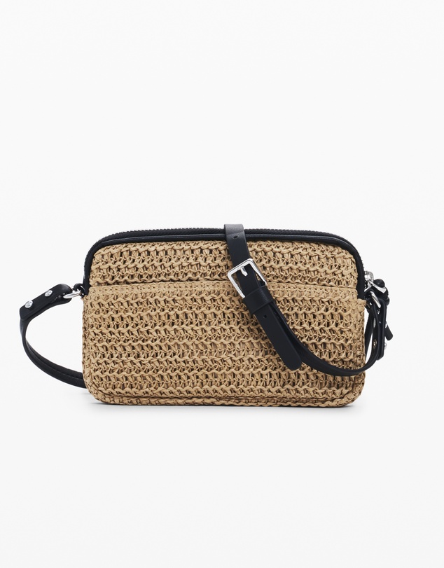 Desigual - S logo raffia wallet