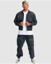 Quiksilver - Quiksilver X Stranger Things Mens Upside Down Jacket