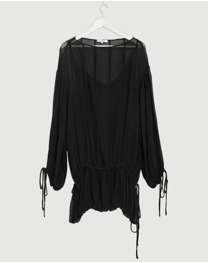 Revibe - Repaired Minima Esenciales Rory Panelled Mini Dress - AU 12