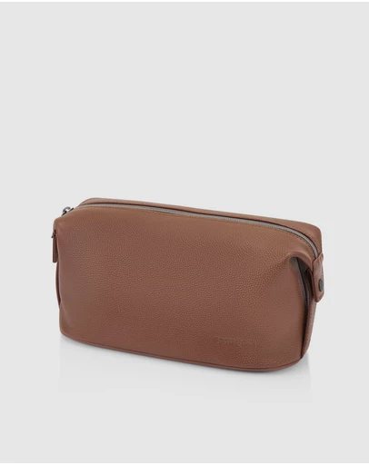 Samsonite - Sam Classic Leather Wash Bag