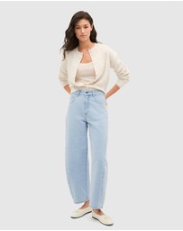 Seed Heritage - Australian Merino Scoop Neck Top