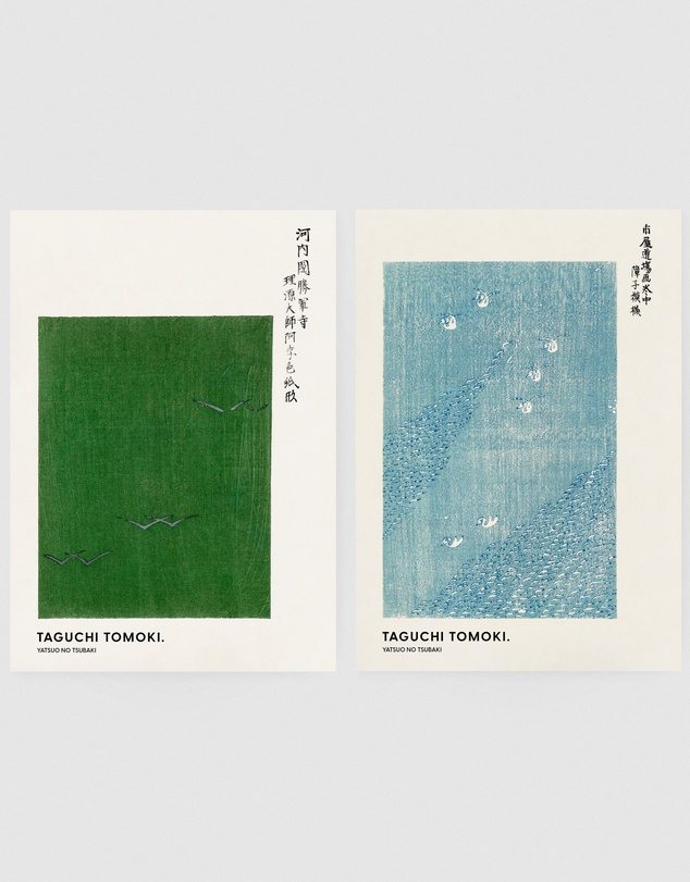 Inka Arthouse - 2x Japanese Taguchi Tomoki Art Prints