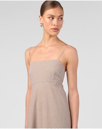 MVN - Gingham Maxi Dress