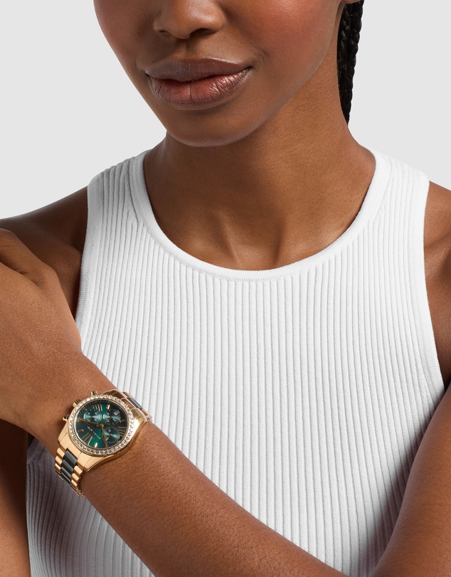 Michael Kors - Lexington Two Tone Chronograph Watch