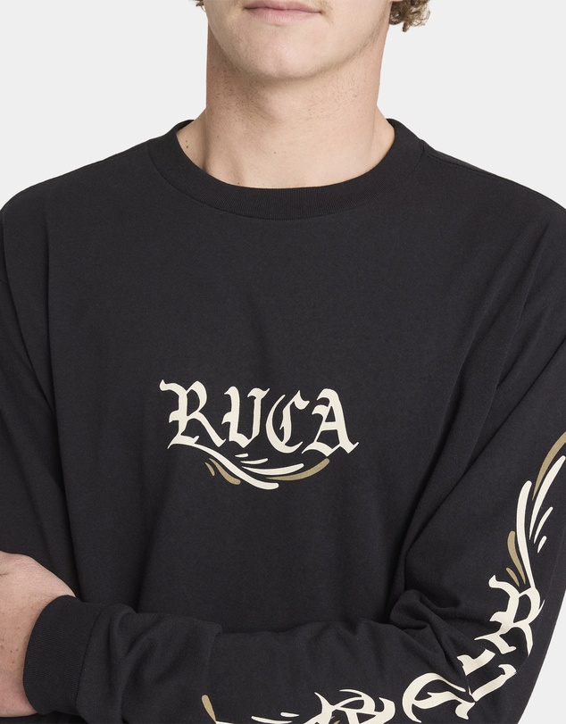 RVCA - Mens Retract Long Sleeve T-Shirt