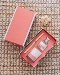 Palm Beach Collection - Summer Peach Mini Candle & Diffuser Gift Pack