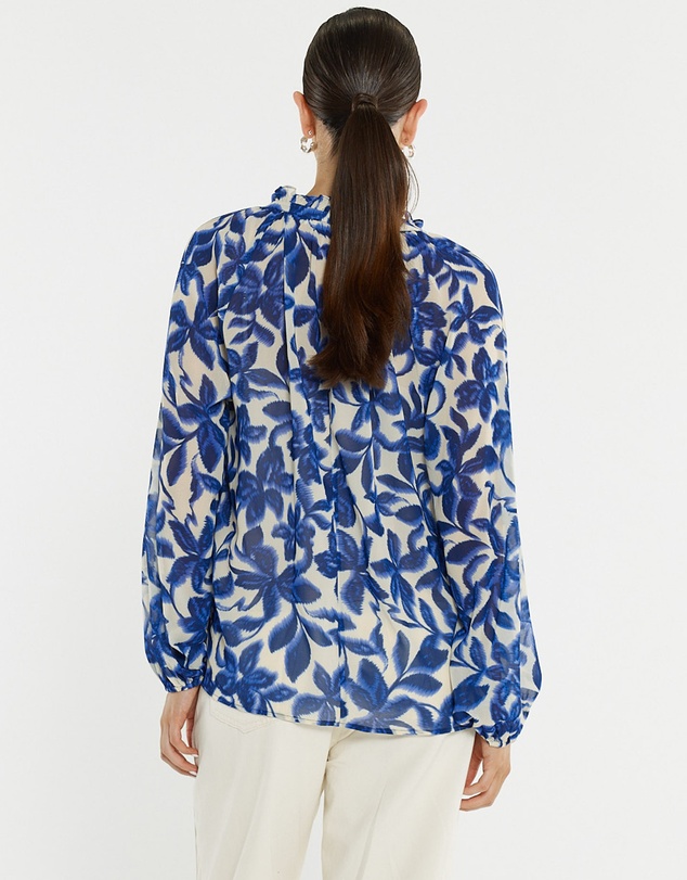 Sass - Willow Tie Front Blouse