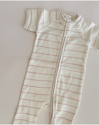 Susukoshi - Zip Suit Short Sleeves With Pants