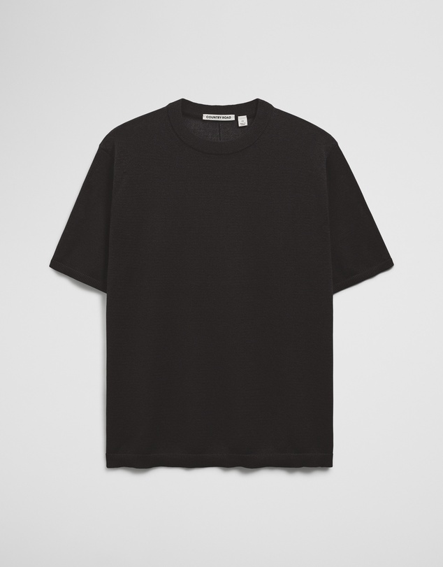 Country Road - Fine Mesh Knit T-shirt