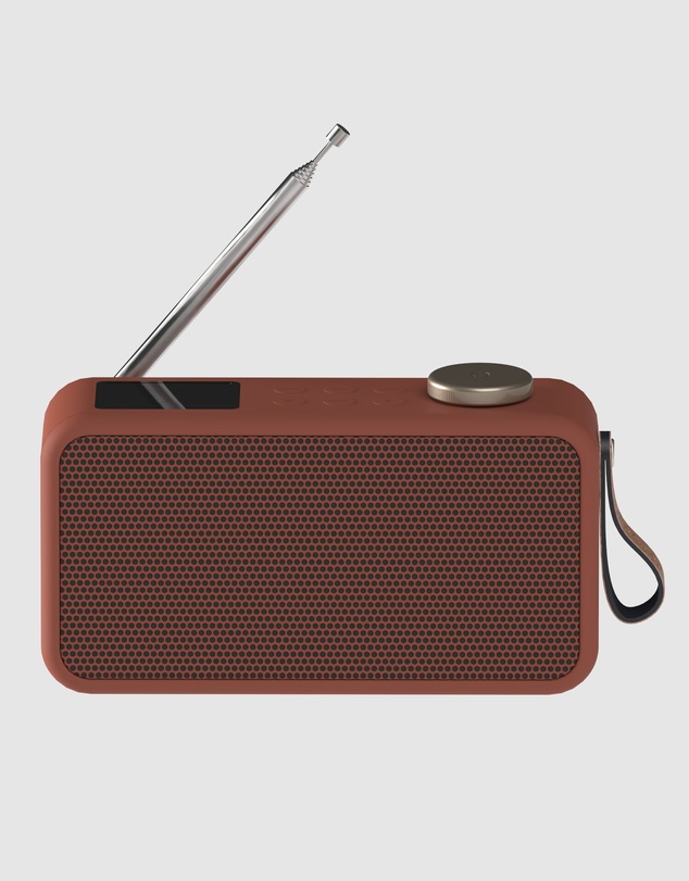 Kreafunk - Kreafunk Atune 2 Dab+/Fm Radio W/ Bluetooth - Terracotta