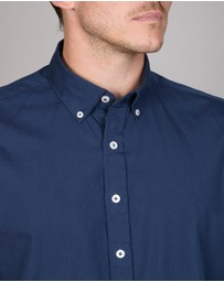 Abelard - 2 Ply Ortono Washed Oxford Slim Fit Shirt