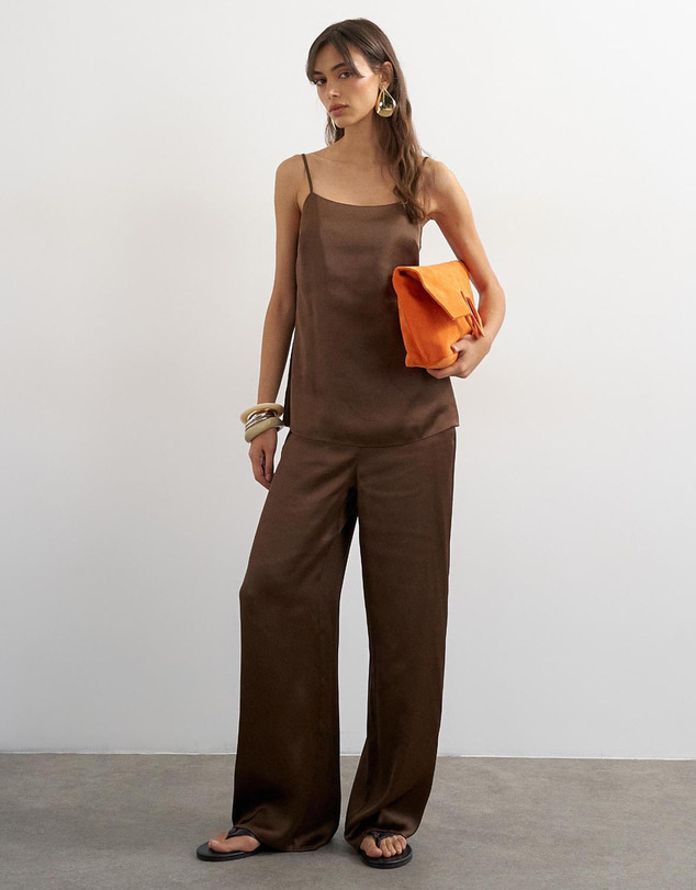 TOPSHOP - Bianca SS Cami Top Woven