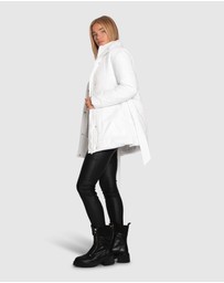 Belle & Bloom - Moonrise Belted Puffer Jacket