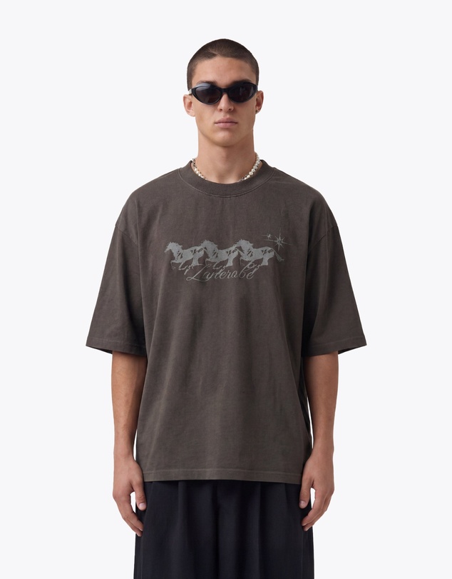 Zanerobe - Stallion Flow Tee Charcoal