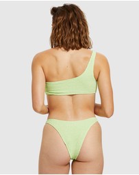 Insight - Angie Shirred Asymmetric Bikini