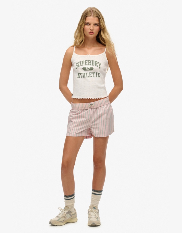 Superdry - Cotton Stripe Elastic Short