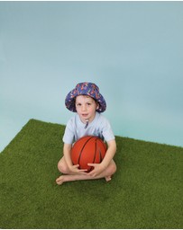 Morgan & Taylor - Mini Basketball Bucket Hat