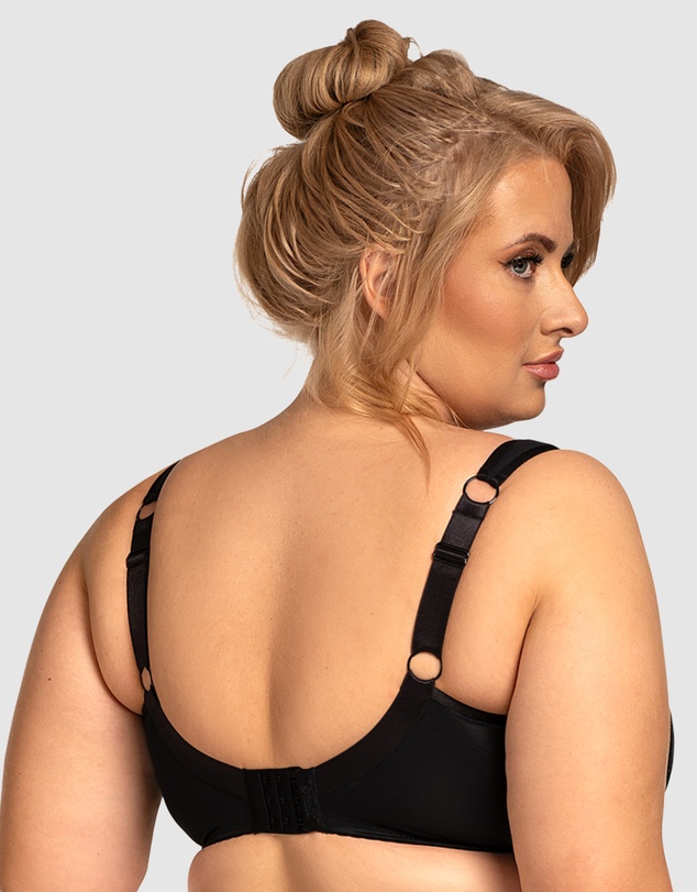 Nessa - Crop Top Style Full Bust Wirefree Sports Bra