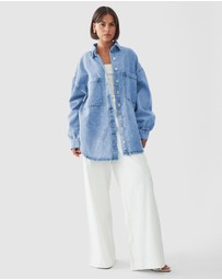 The Fated - Val Oversized Denim Shacket
