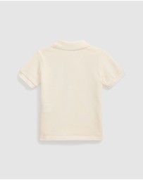 Polo Ralph Lauren - Polo Bear Cotton Mesh Polo Shirt - ICONIC EXCLUSIVE - Babies
