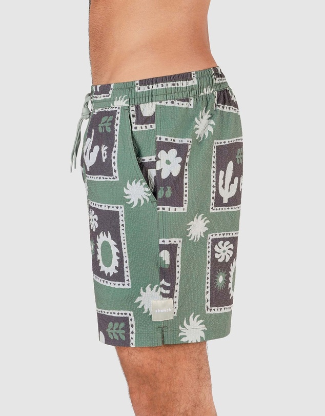 Skwosh - Joshua Tree Everyday Shorts in Green