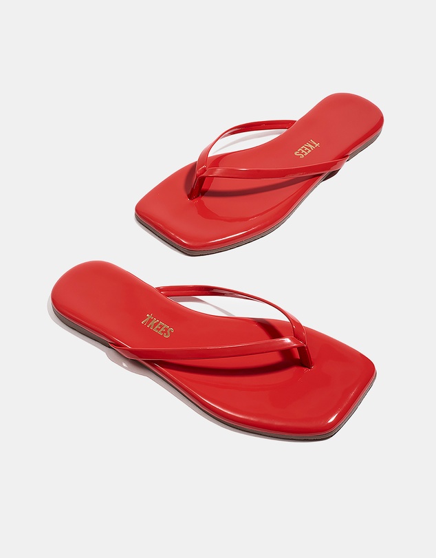 Tkees - Lily Square-Toe Gloss Sandals