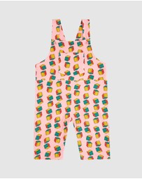 Bobo Choses - Dices All Over Micro Corduroy Dungaree - Babies