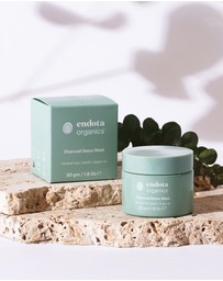 Endota - Organics - Charcoal Detox Mask with brush