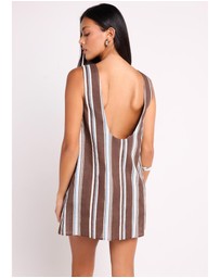 Subtitled - Tyra Stripes Mini Dress