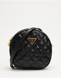 GUESS - Giully Circle Lizard PU Bag