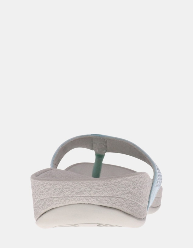 Mia Vita - Allora Toe Post Sandal - Jade Rhinestone