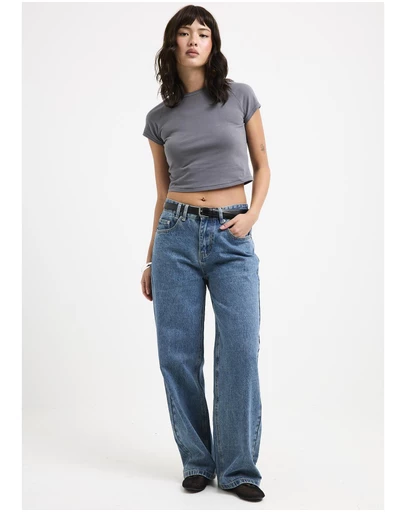 Insight - Priya Mid Straight Denim Jeans