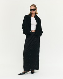 Staple the Label - Katya Crop Sherpa Jacket