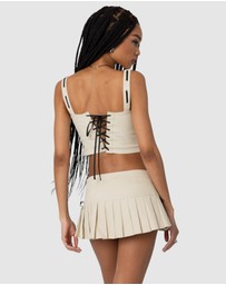EDIKTED - Margaret Ribbon Corset