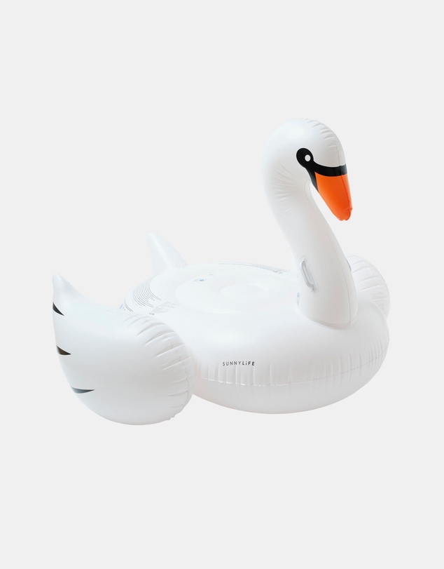 Sunnylife - The Resort Original Luxe Ride-On Float Swan