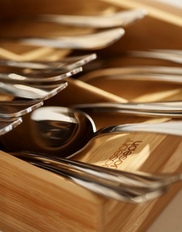 Joseph Joseph - DrawerStore™ Bamboo Large Compact Cutlery Organiser