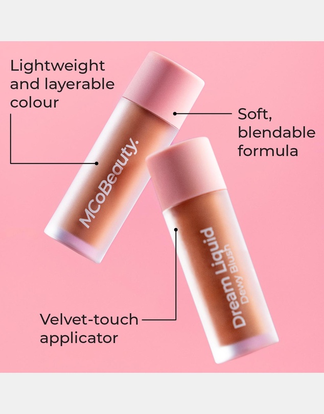 MCoBeauty - Dream Liquid Dewy Blush - Nude Peach