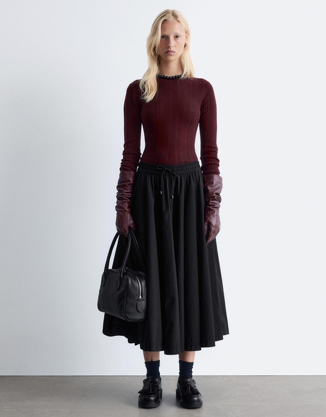 & Other Stories - Rib-Knit Wool Boatneck Top