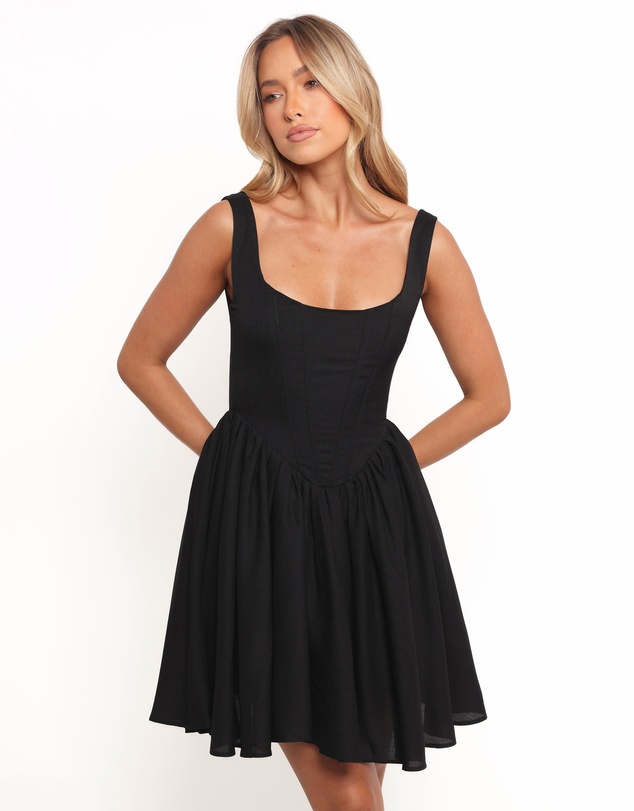 Petal & Pup - Acton Mini Dress - Black