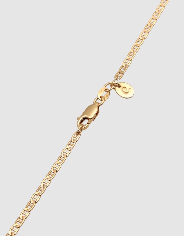 Elli Jewelry - Necklace 925 Sterling Silver Gold-Plated
