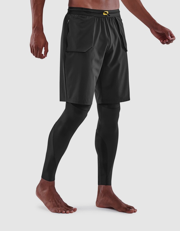 SKINS - SKINS Compression Men's Series-5 Activewear Long Tight T&R Black