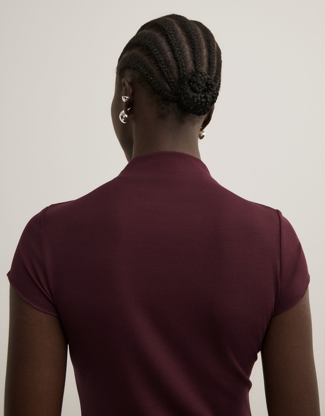 Witchery - High Neck Cap Sleeve T-shirt