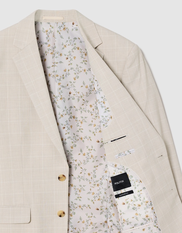 Politix - Finn Check Tailored Jacket