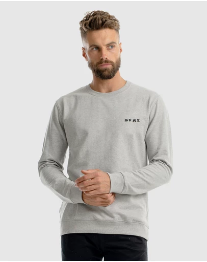 DVNT - Saxon Embroidery Crewneck