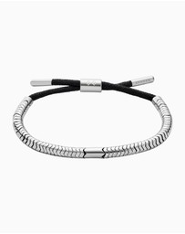 Skagen - Pelle Silver Tone Bracelet