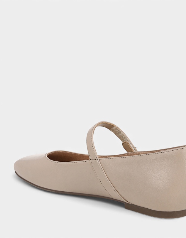 Vionic - Alameda Mary-Jane Flat - Oatmeal