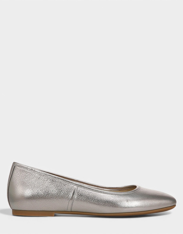 Vionic - Orinda Ballet Flat - Pewter Metallic