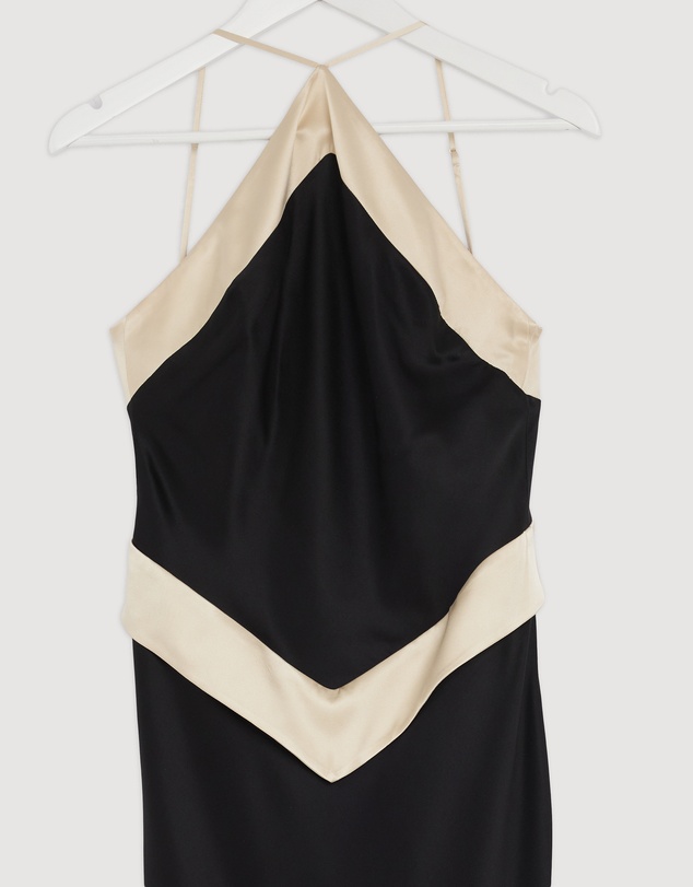 Revibe - Repaired Reformation Jillian Silk Dress - AU 10